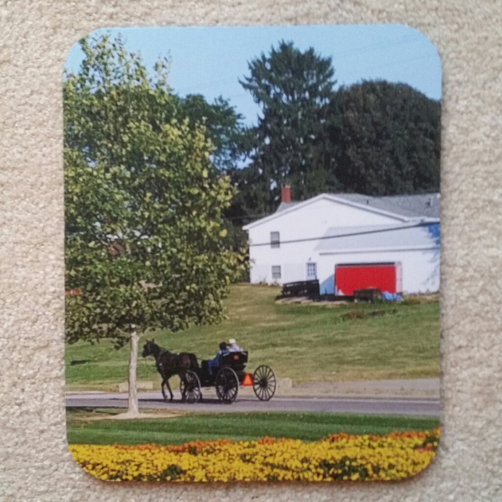 Brand new with tags scenic amish Mousepad